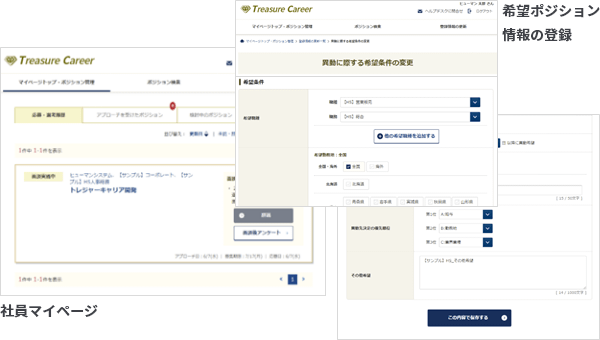 社員マイページイメージ